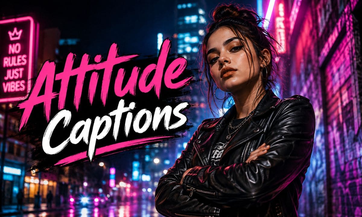 Attitude Hot Girl Captions For Instagram