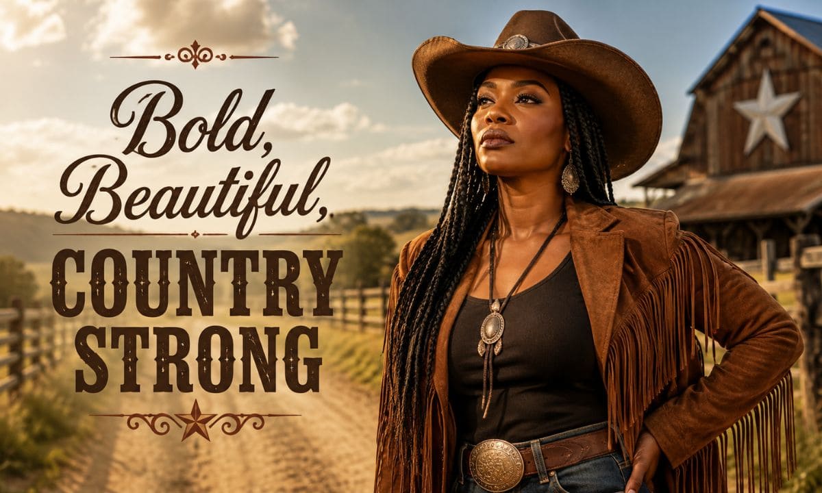 Black Girl Cowgirl Captions