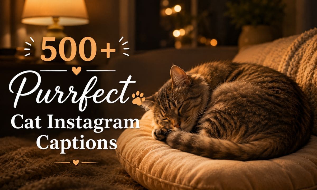Cat Captions for Instagram