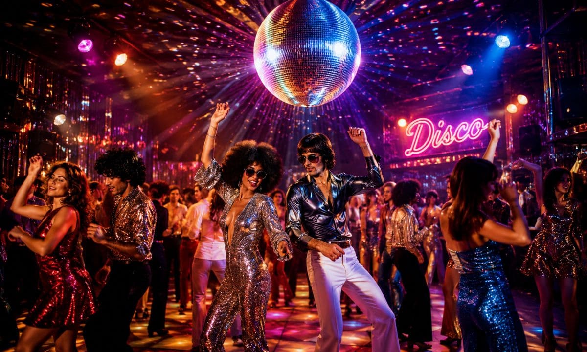 DJ Night & Disco Captions
