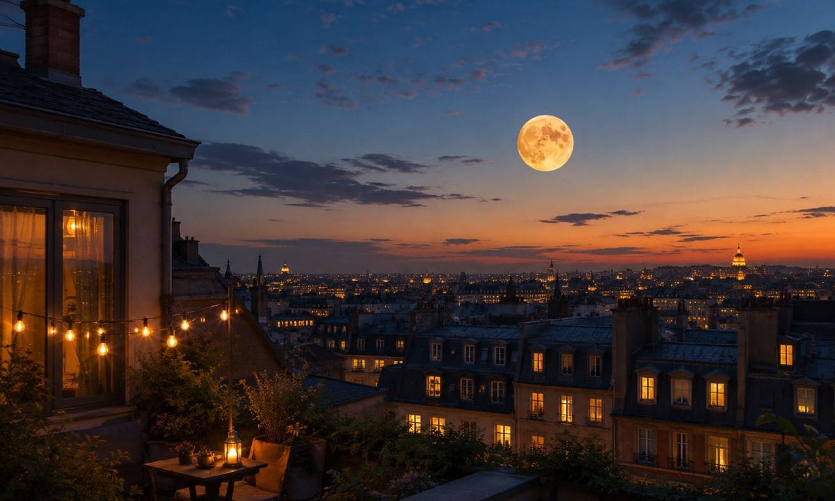 Evening Moon Captions for Instagram