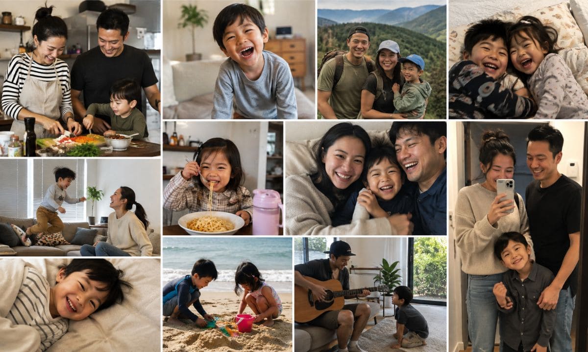Family Photo Dump Captions