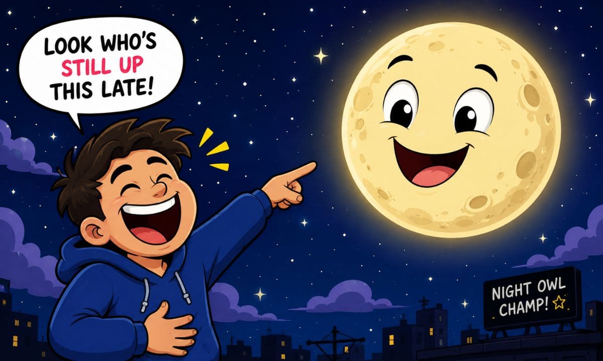 Funny Moon Captions for Instagram