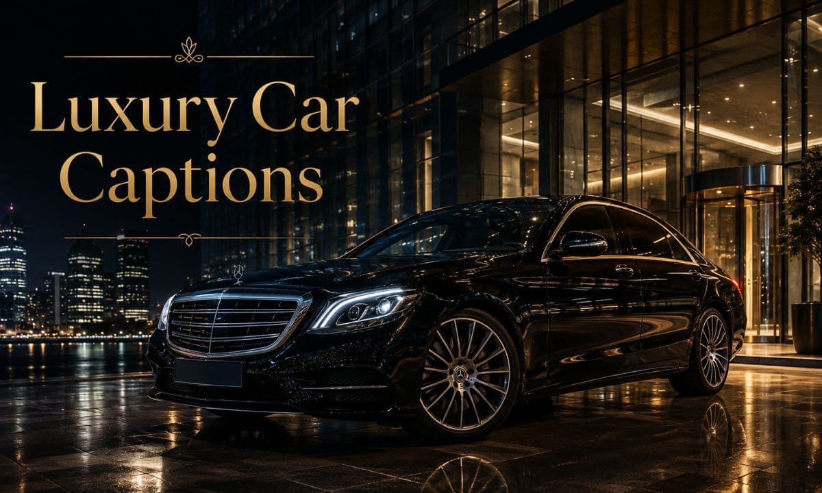 Luxury Car Captions for Instagram