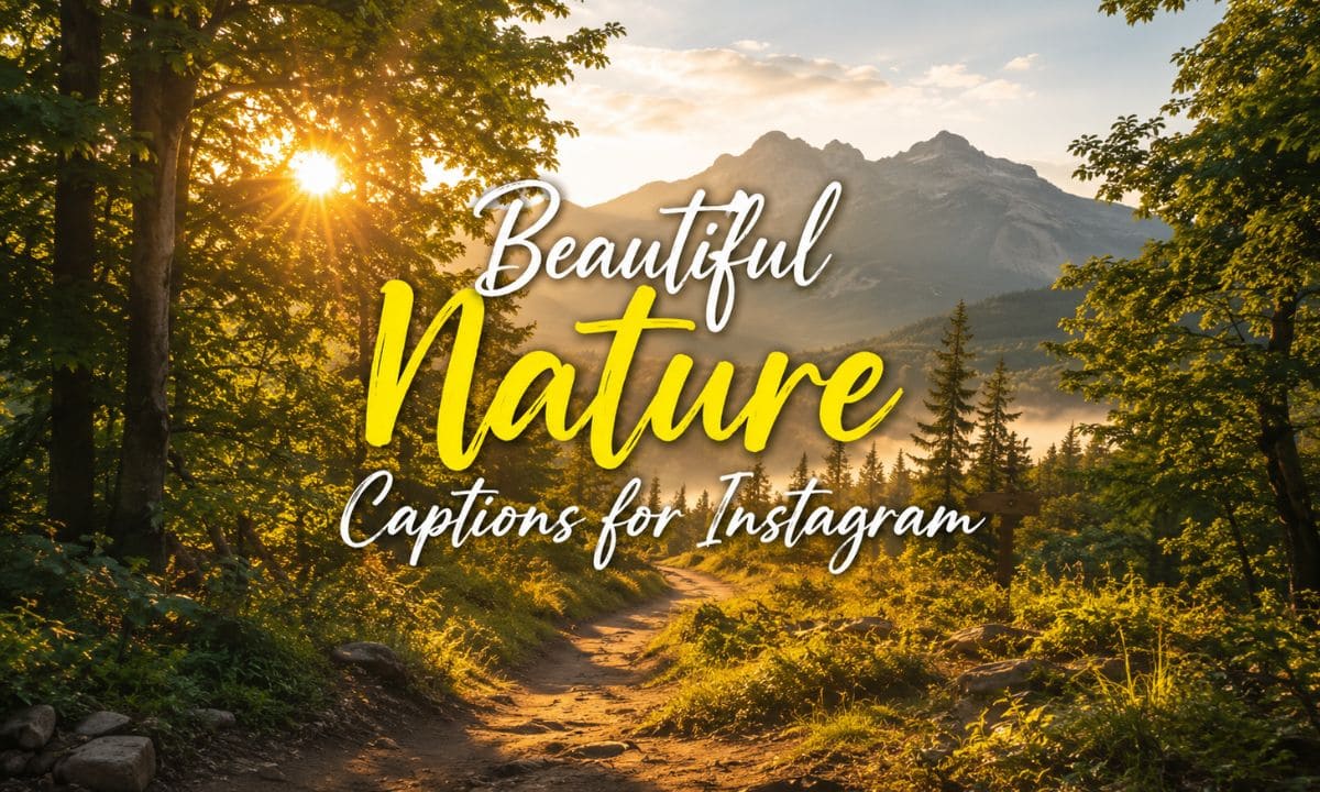 Nature Captions for Instagram