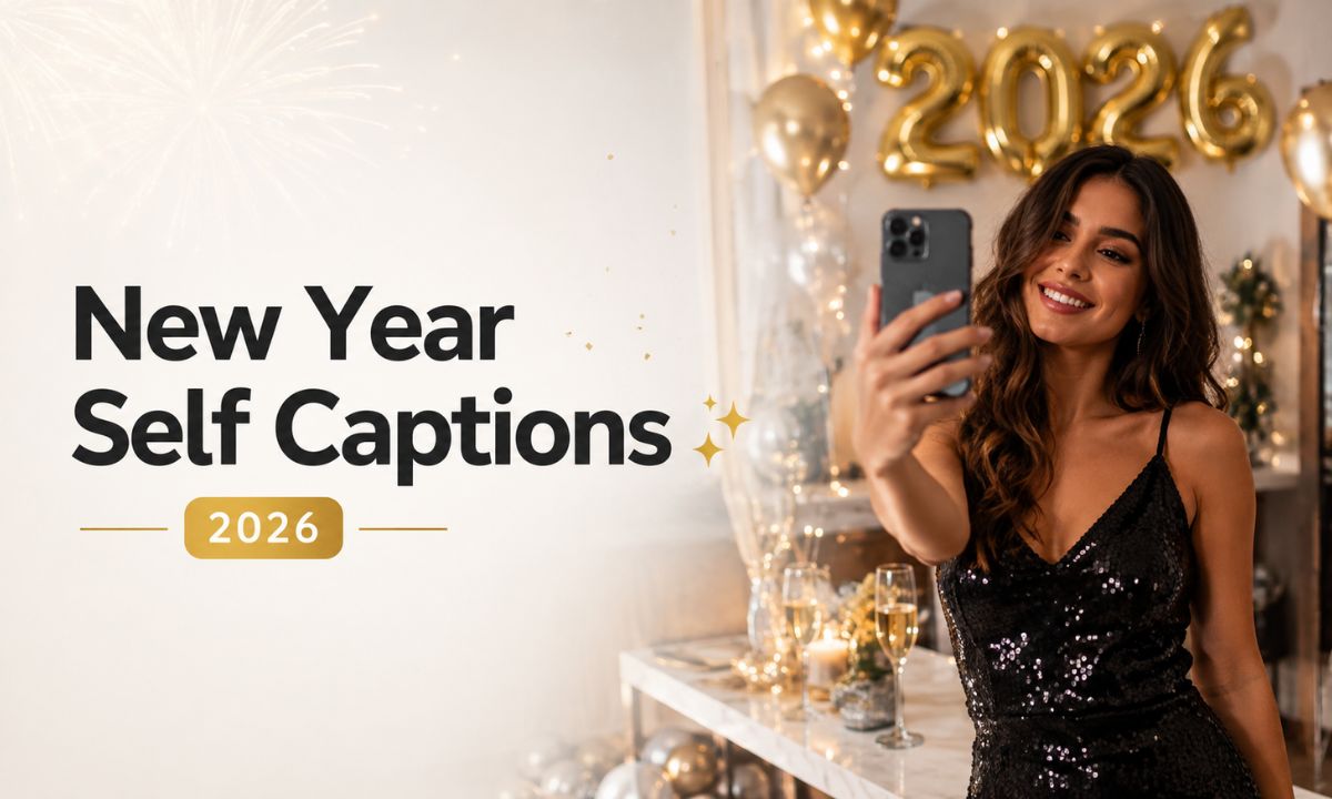 New Year Self Captions 🎆
