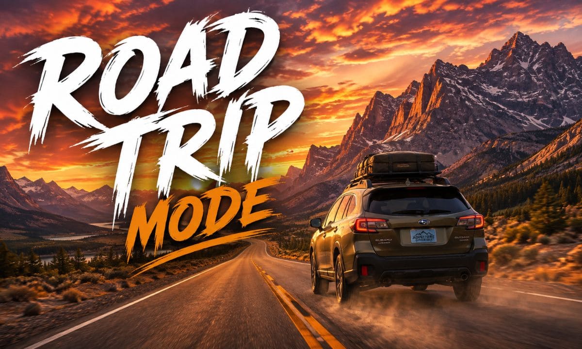 road trip car caption