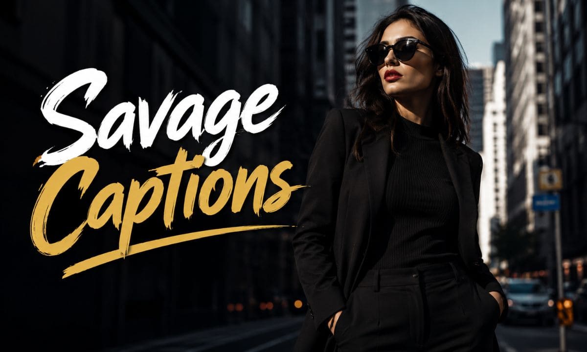 Savage Hot Girl Captions For Instagram