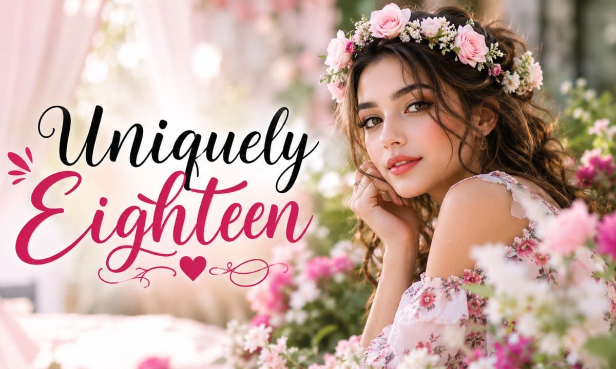 Unique 18th Birthday Captions for Girls