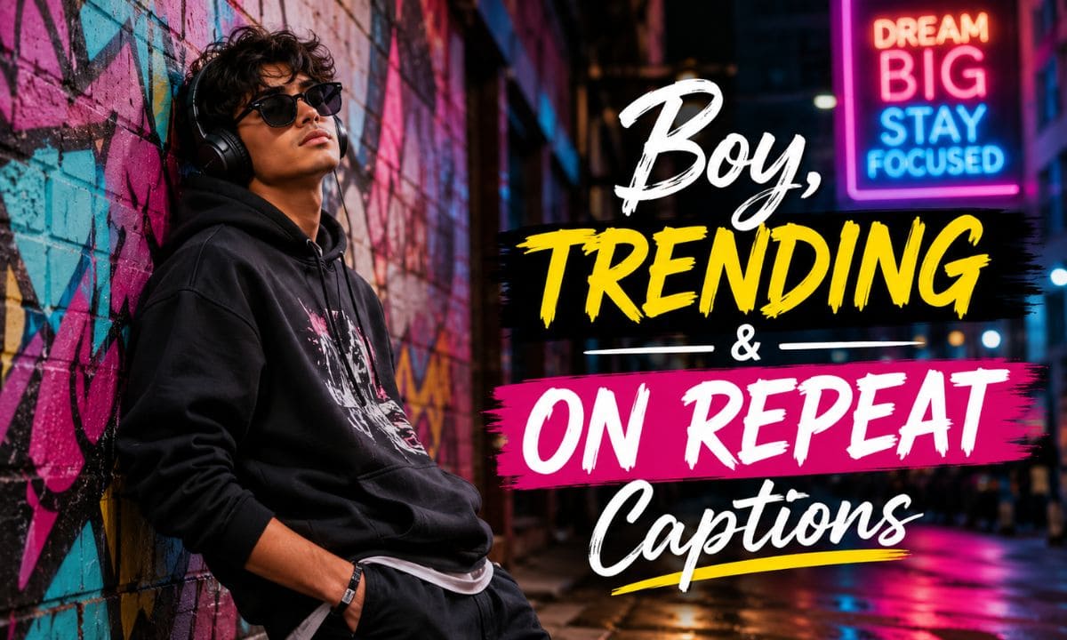 boy trend song caption