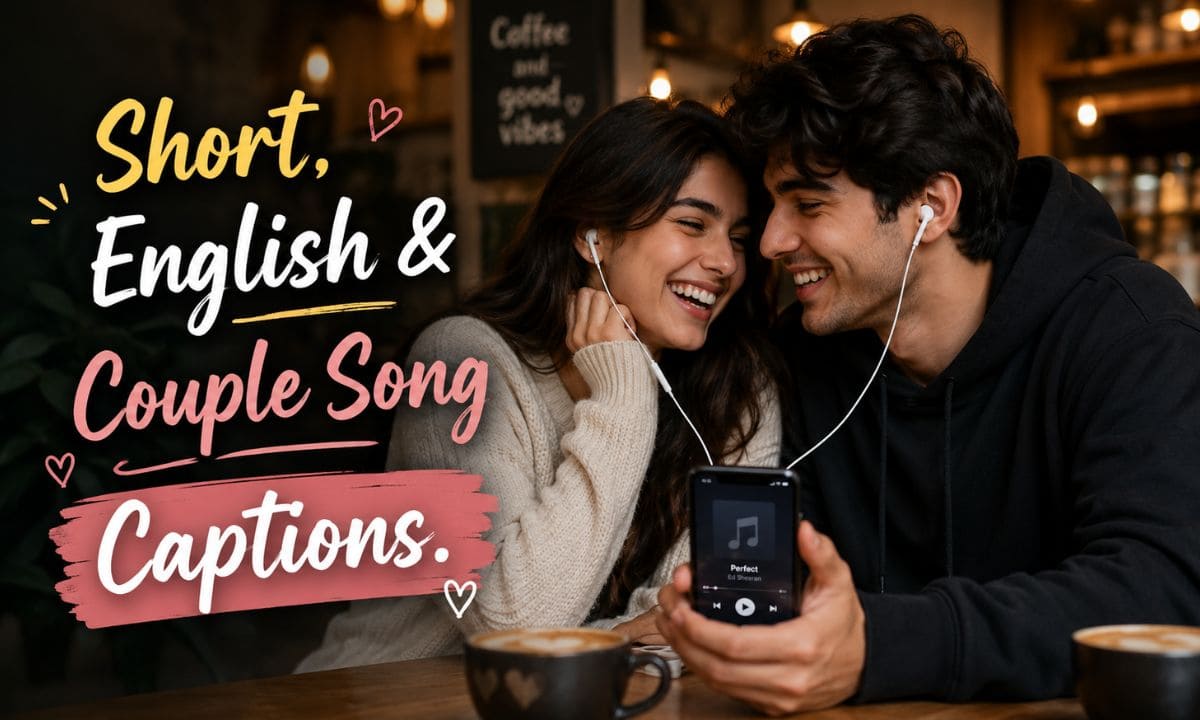 english song caption