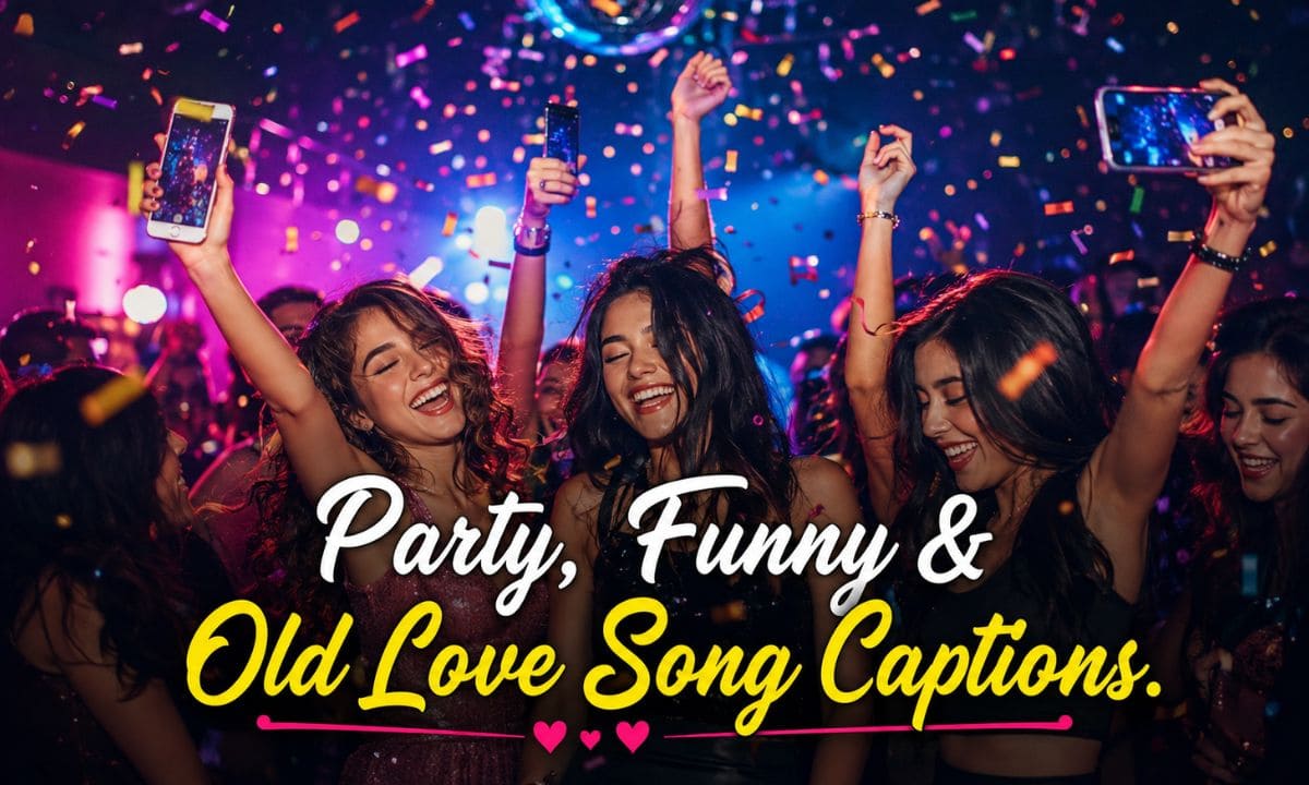 party song caption