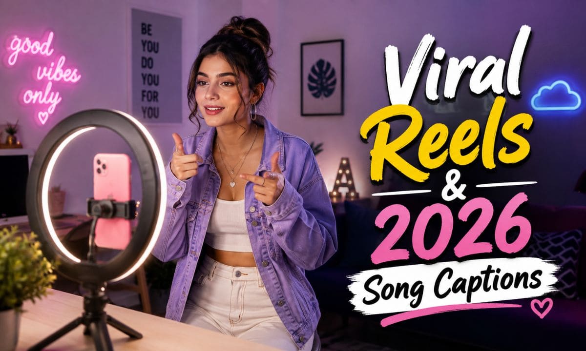 viral reels & 2026 song caption