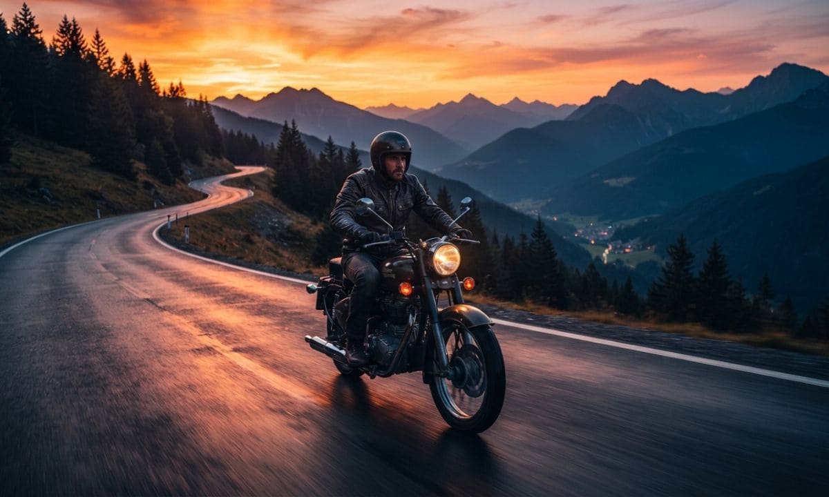 Best Bullet captions for Instagram featured on a mountain road photo
