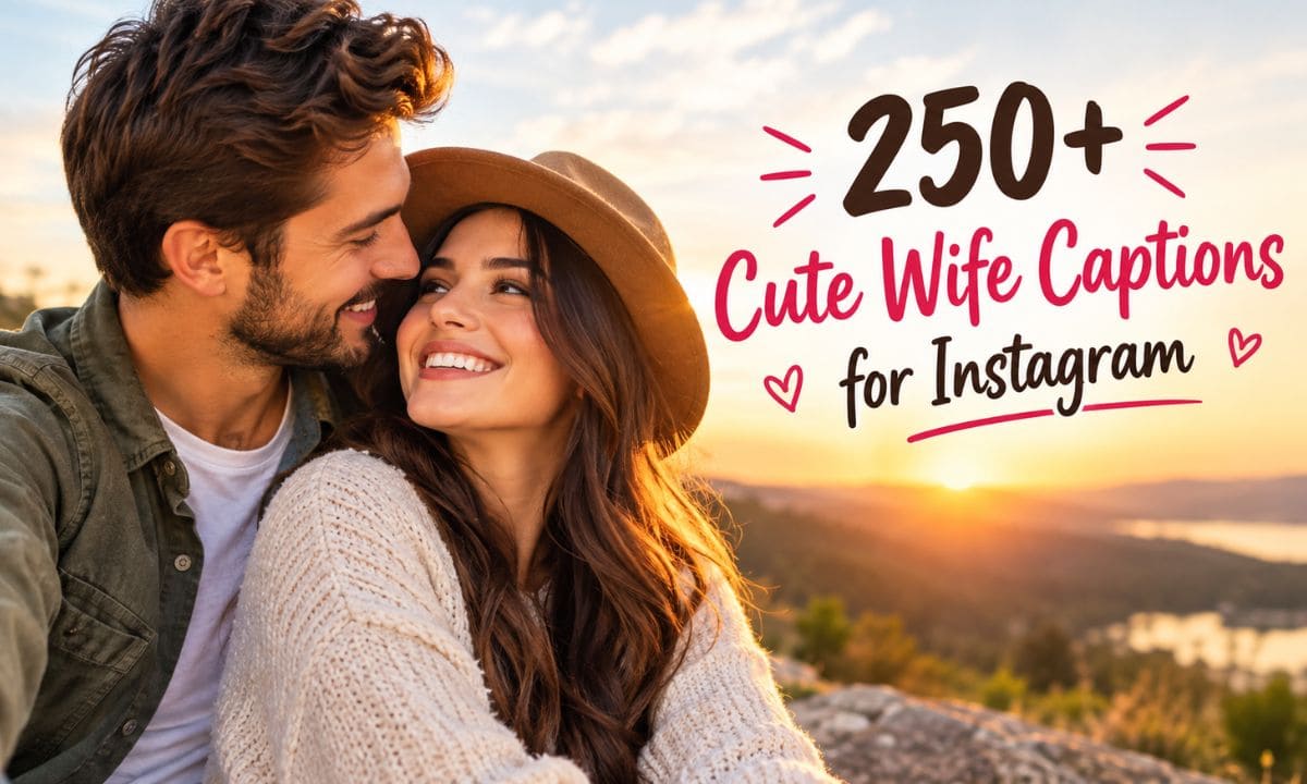 wife captions for Instagram