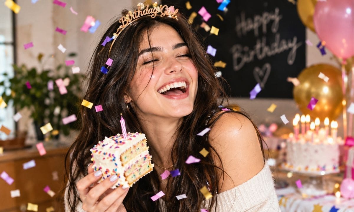 Funny birthday captions for Instagram cake photo