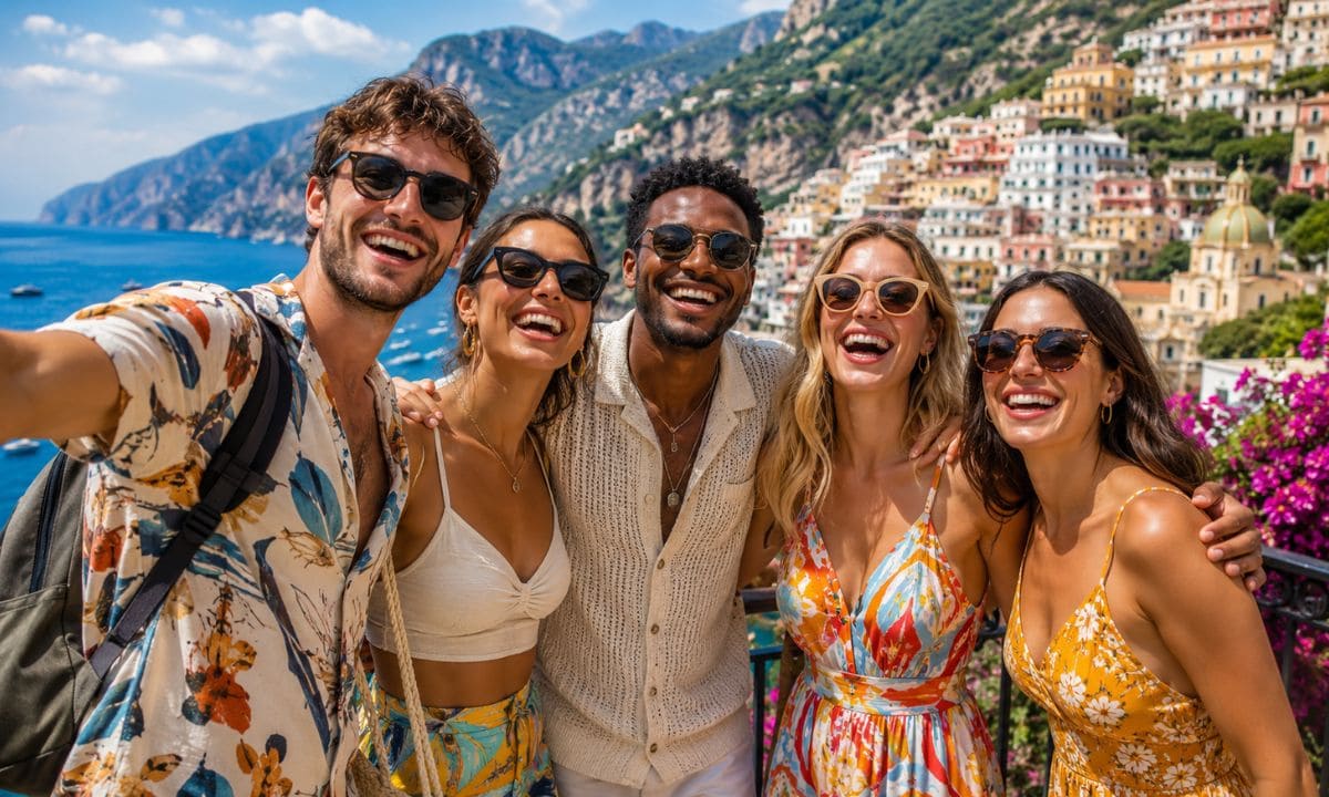 Girls trip baddie captions for Instagram with friends travel photo