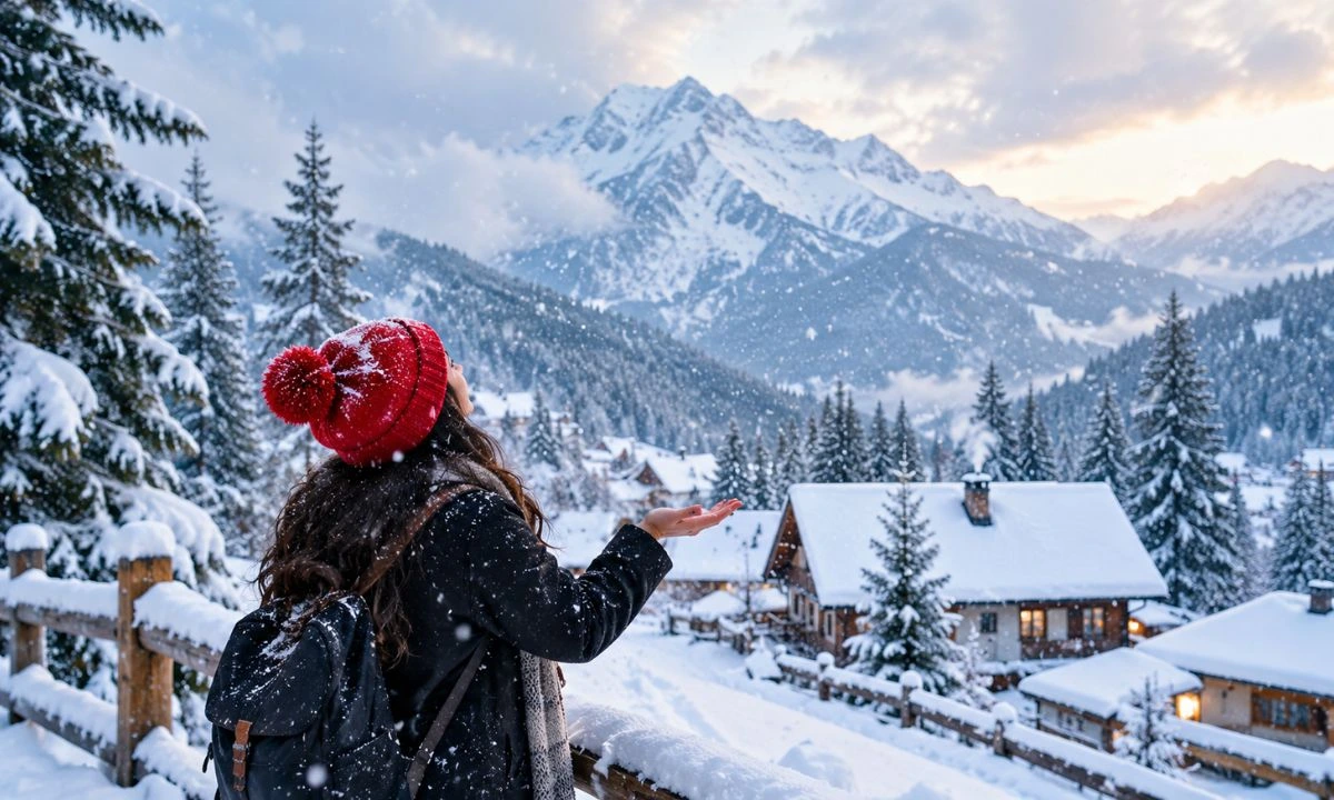 Manali Snow Captions for Instagram