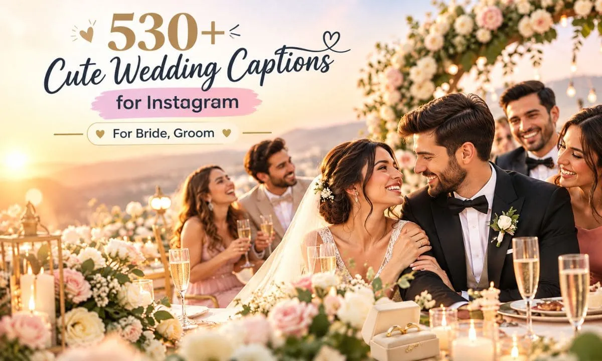 Wedding Captions for Instagram