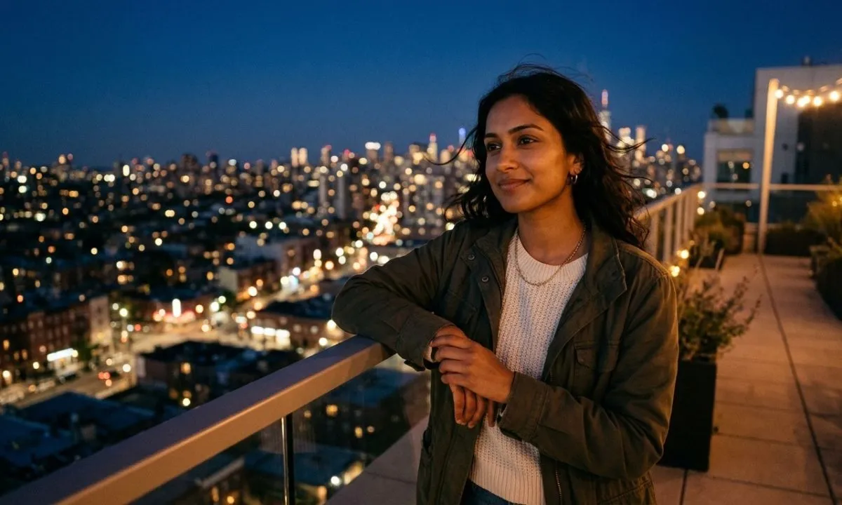 Best night captions for Instagram with glowing city lights